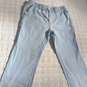 PacSun Sky Blue Elastic Waist Pants